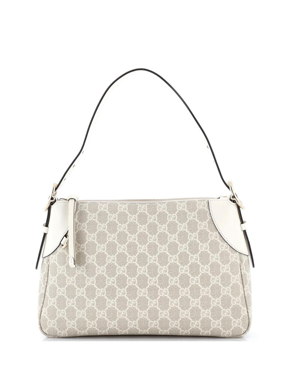 Gucci Emblem Shoulder Bag Gg Coated #372741G21B